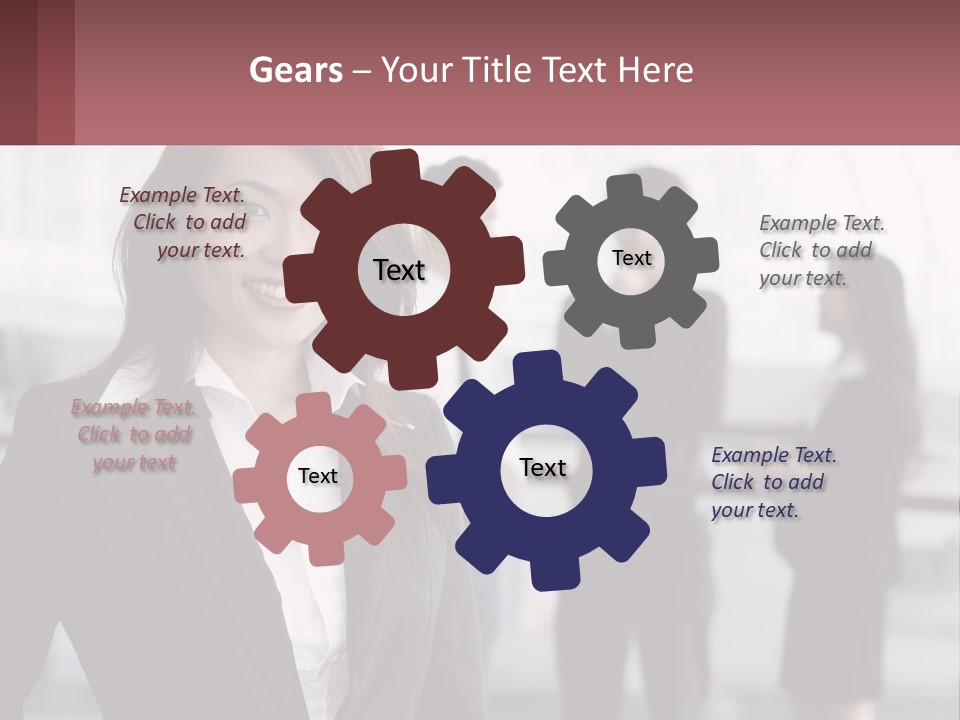 Workplace Confident Executive PowerPoint Template