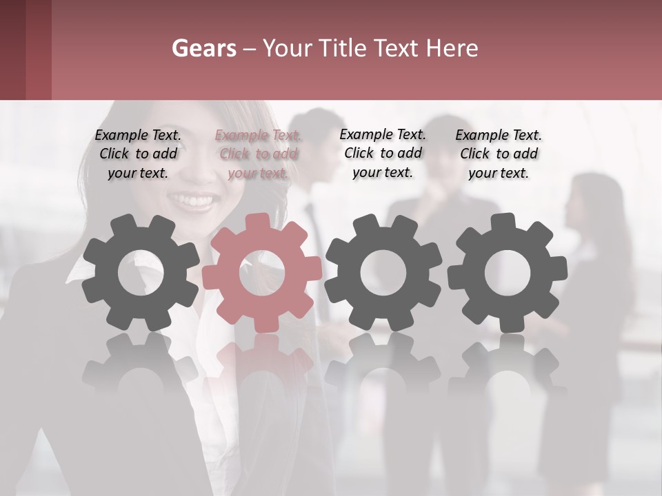 Workplace Confident Executive PowerPoint Template