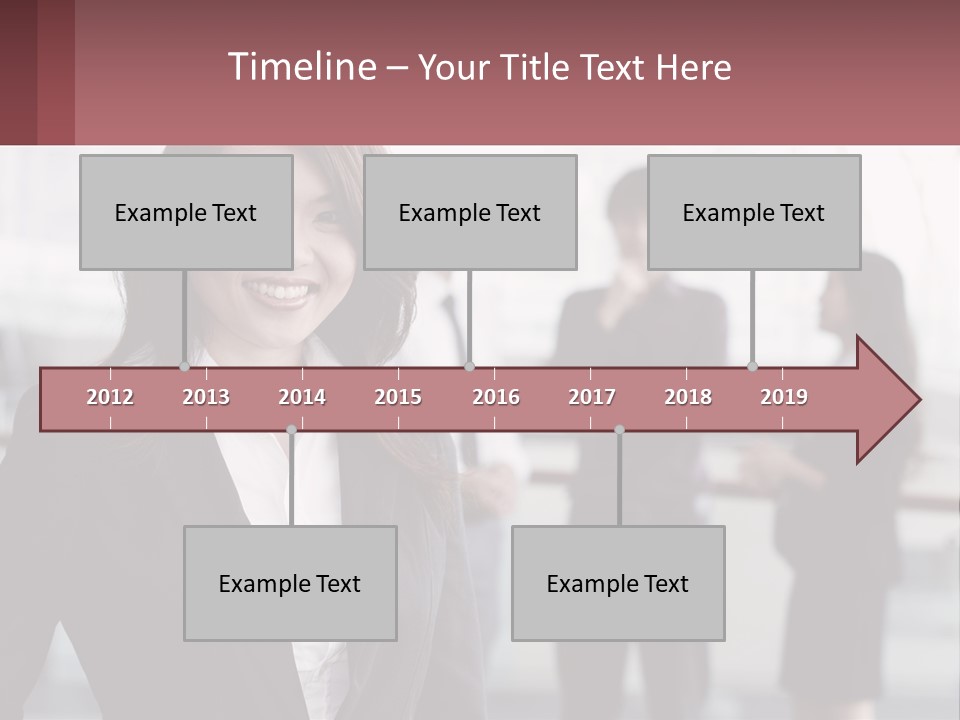 Workplace Confident Executive PowerPoint Template