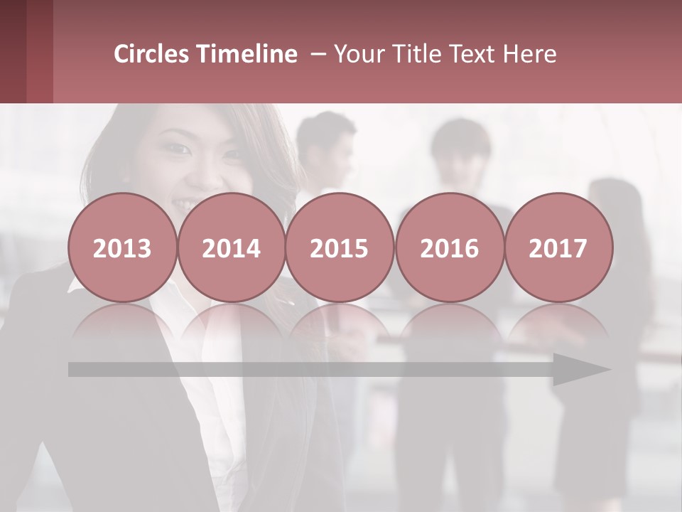 Workplace Confident Executive PowerPoint Template