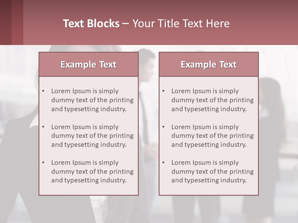 Workplace Confident Executive PowerPoint Template