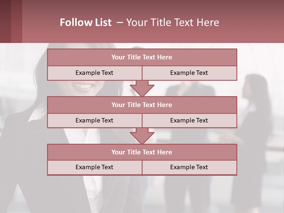 Workplace Confident Executive PowerPoint Template
