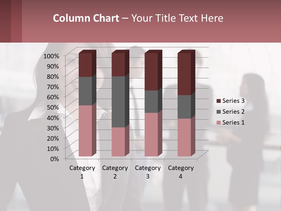 Workplace Confident Executive PowerPoint Template