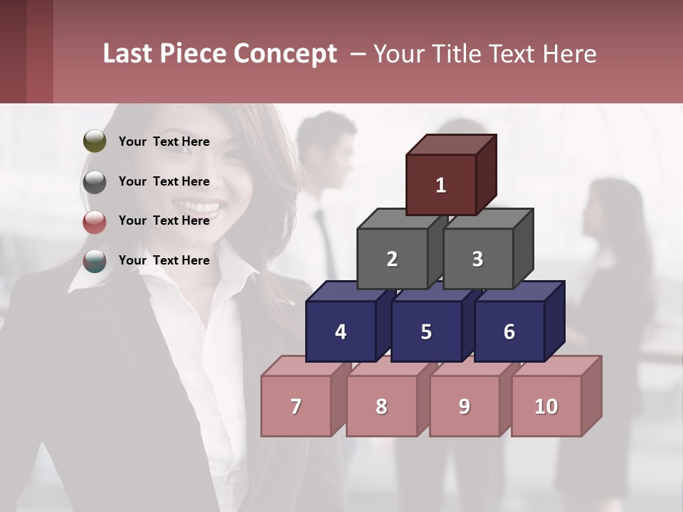 Workplace Confident Executive PowerPoint Template