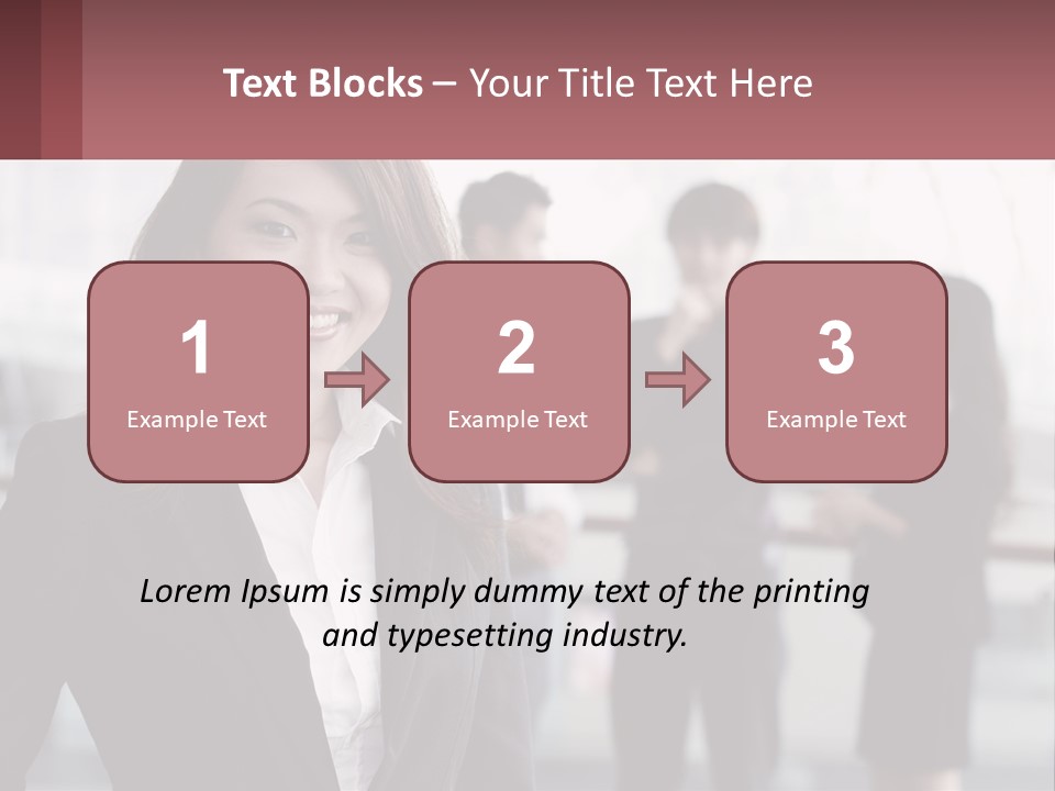 Workplace Confident Executive PowerPoint Template