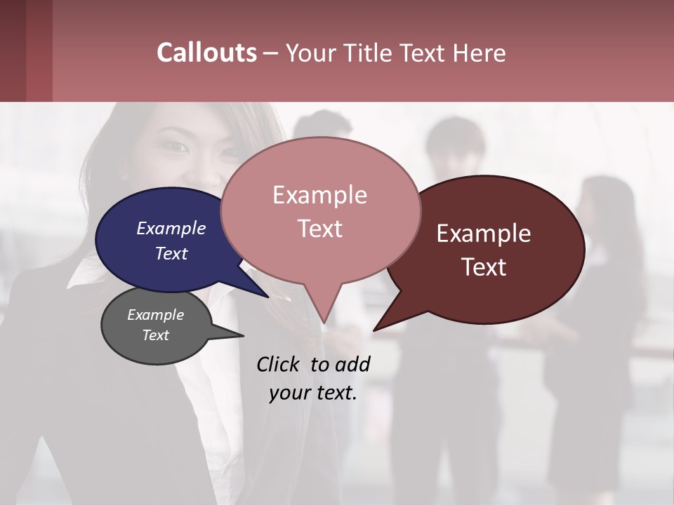 Workplace Confident Executive PowerPoint Template