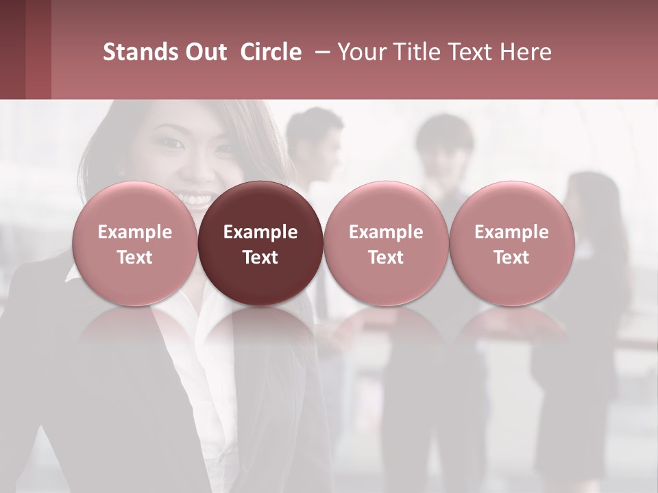 Workplace Confident Executive PowerPoint Template