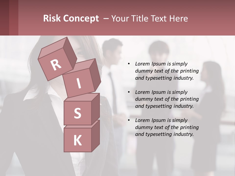 Workplace Confident Executive PowerPoint Template