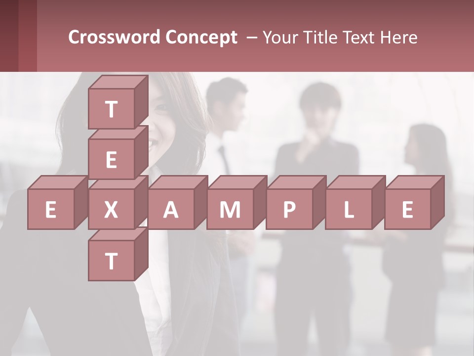 Workplace Confident Executive PowerPoint Template