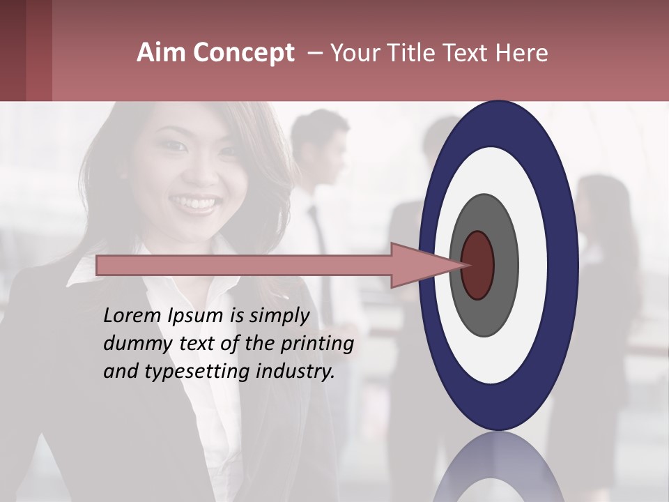 Workplace Confident Executive PowerPoint Template