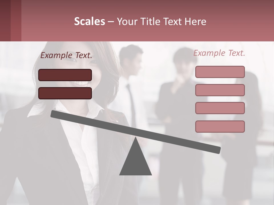 Workplace Confident Executive PowerPoint Template