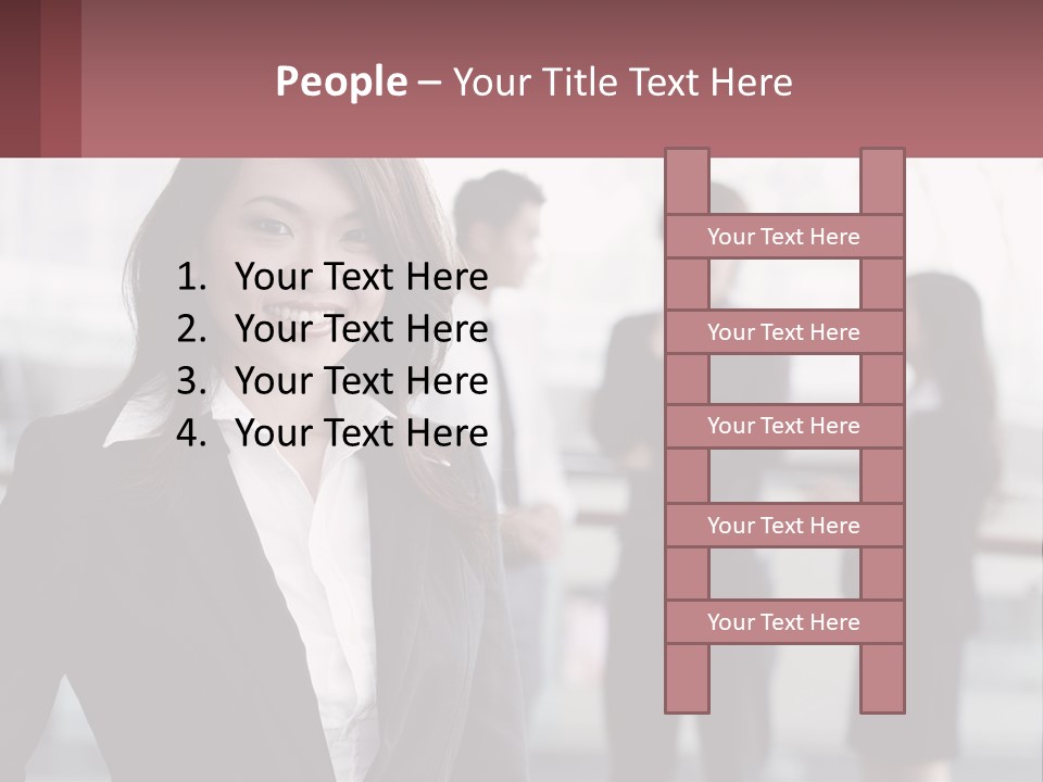 Workplace Confident Executive PowerPoint Template