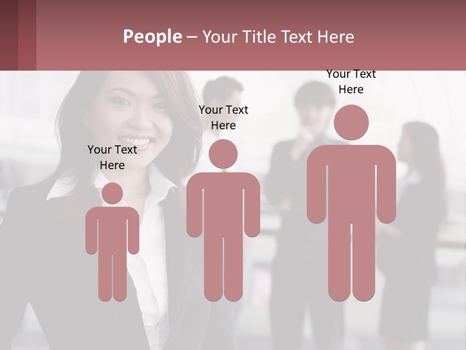 Workplace Confident Executive PowerPoint Template