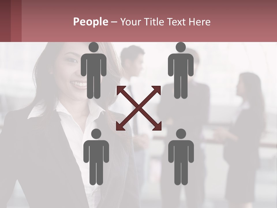 Workplace Confident Executive PowerPoint Template