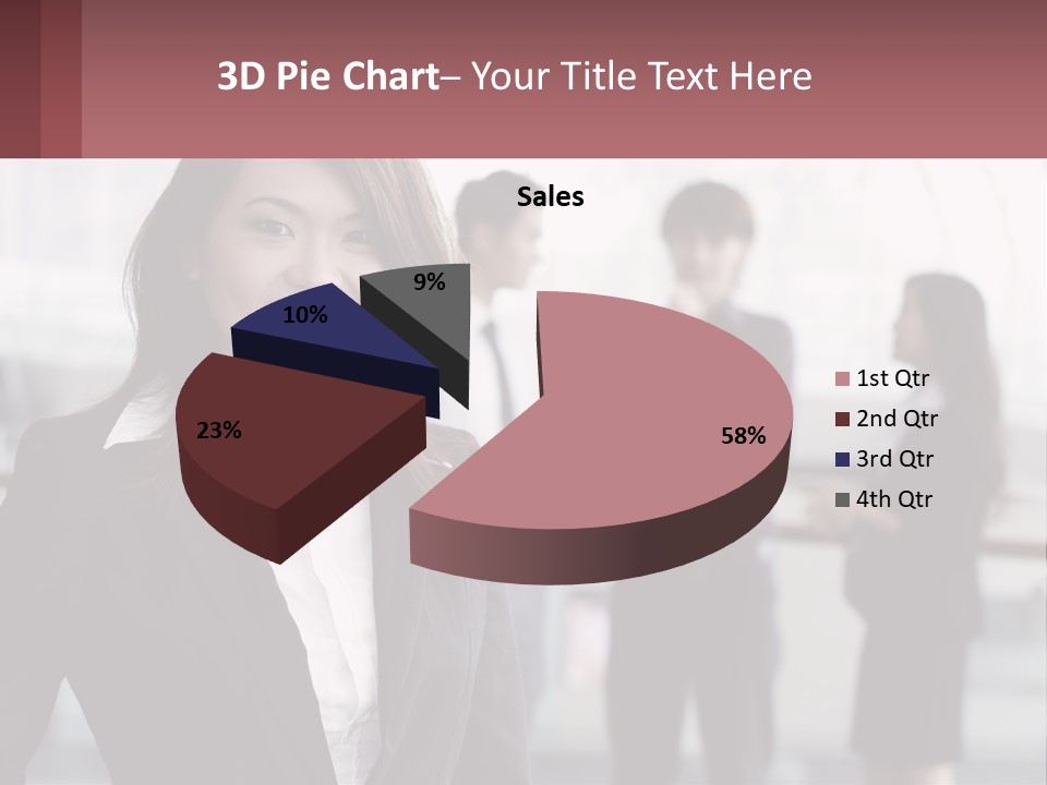 Workplace Confident Executive PowerPoint Template