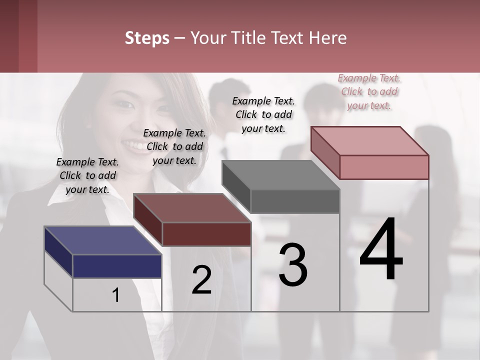 Workplace Confident Executive PowerPoint Template
