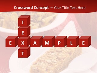 Corn Grain Food PowerPoint Template