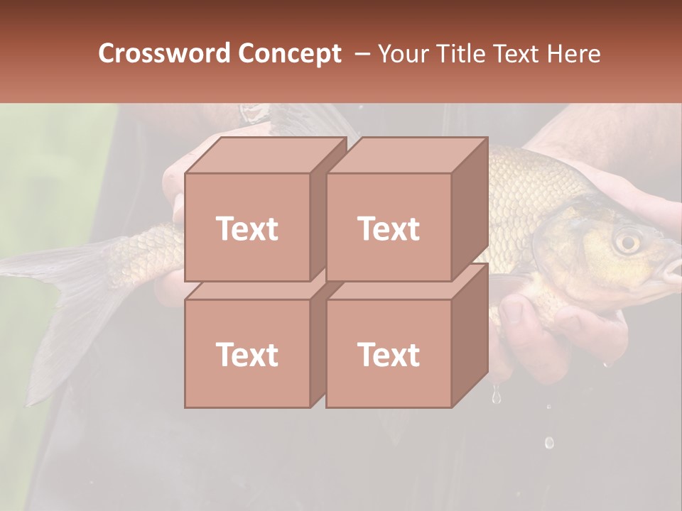 Freshwater Aquaculture Cloudy PowerPoint Template