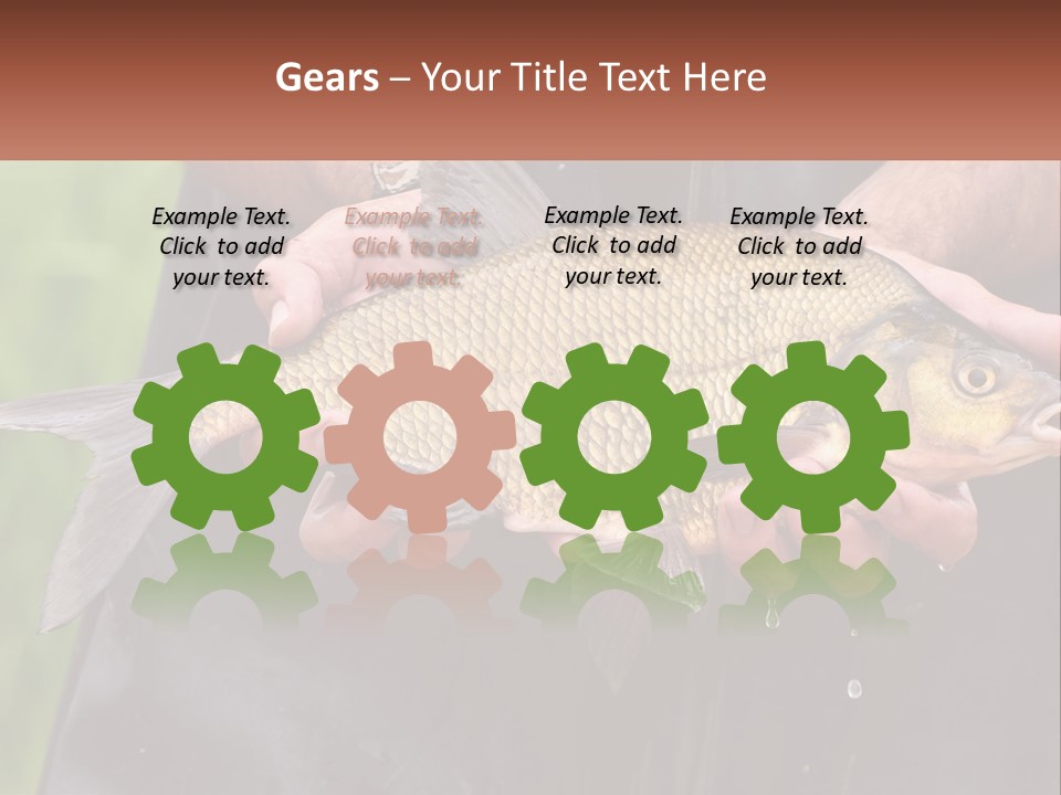 Freshwater Aquaculture Cloudy PowerPoint Template