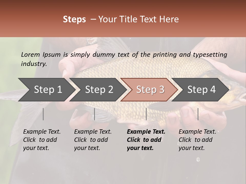 Freshwater Aquaculture Cloudy PowerPoint Template
