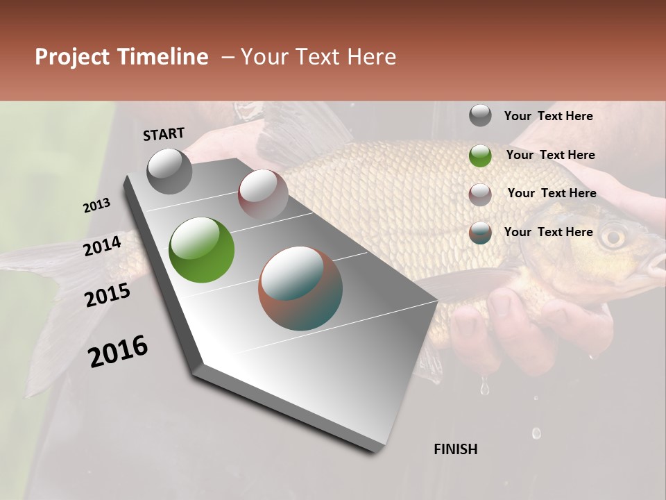Freshwater Aquaculture Cloudy PowerPoint Template