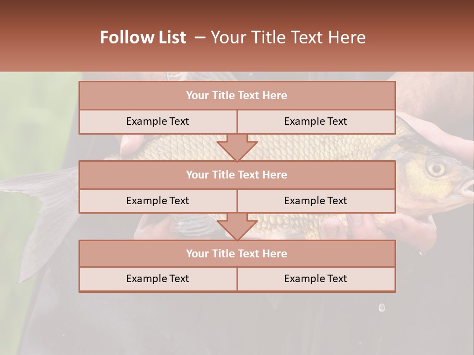 Freshwater Aquaculture Cloudy PowerPoint Template