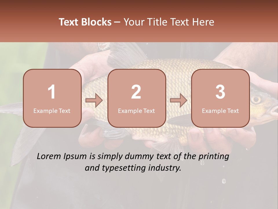 Freshwater Aquaculture Cloudy PowerPoint Template