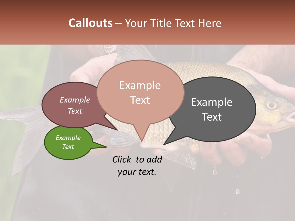Freshwater Aquaculture Cloudy PowerPoint Template