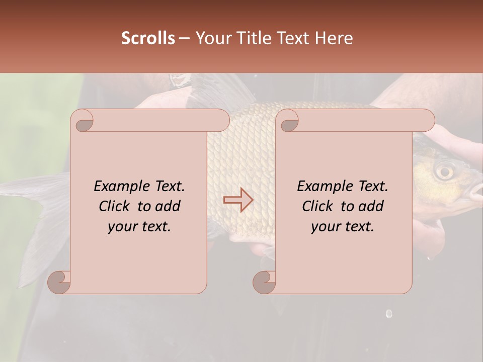 Freshwater Aquaculture Cloudy PowerPoint Template