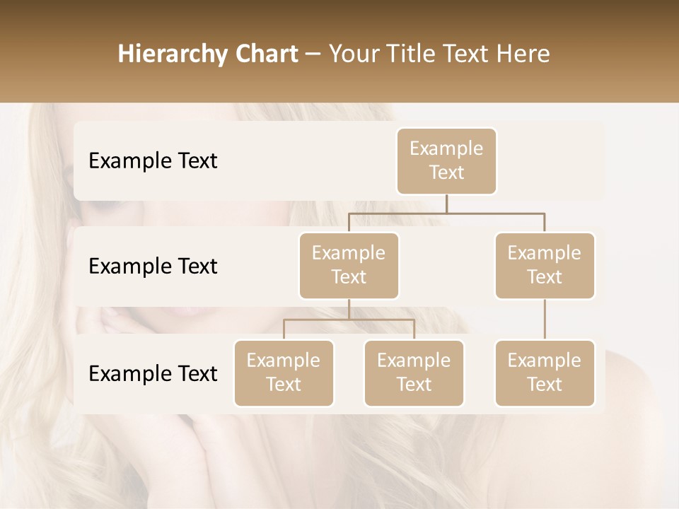 Horizontal Elegance Closeup PowerPoint Template