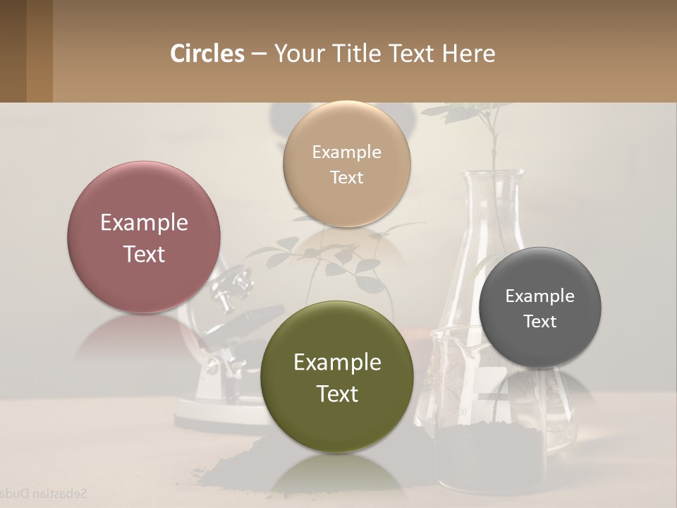 Solution Isolated Recycling PowerPoint Template