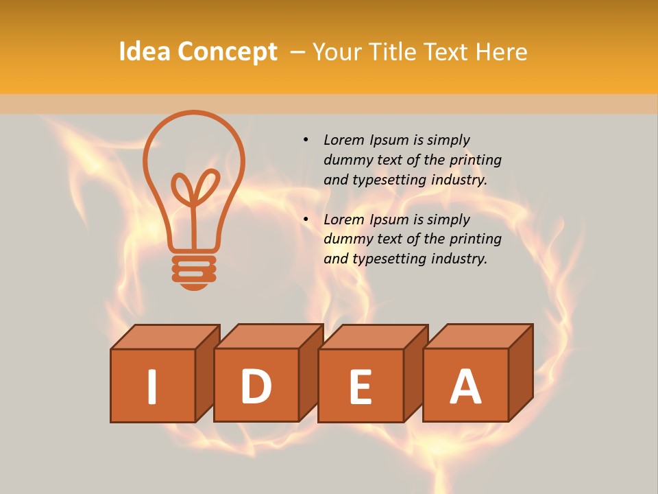 Concept Men Two PowerPoint Template