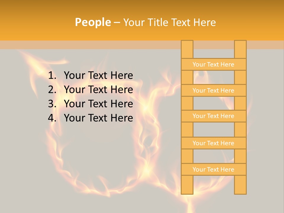 Concept Men Two PowerPoint Template