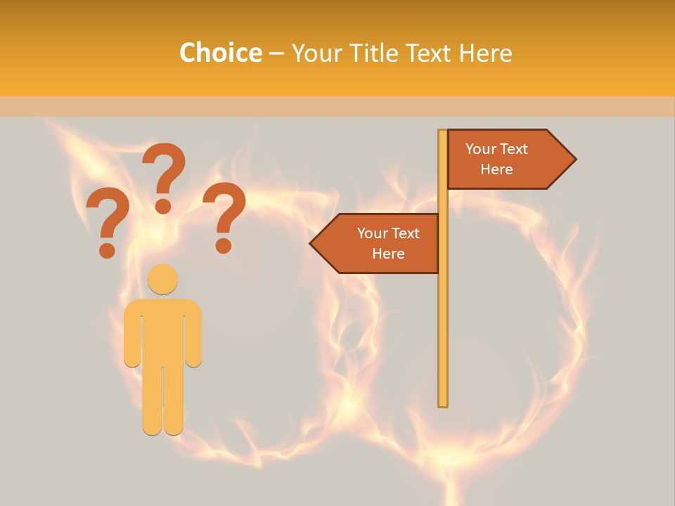 Concept Men Two PowerPoint Template