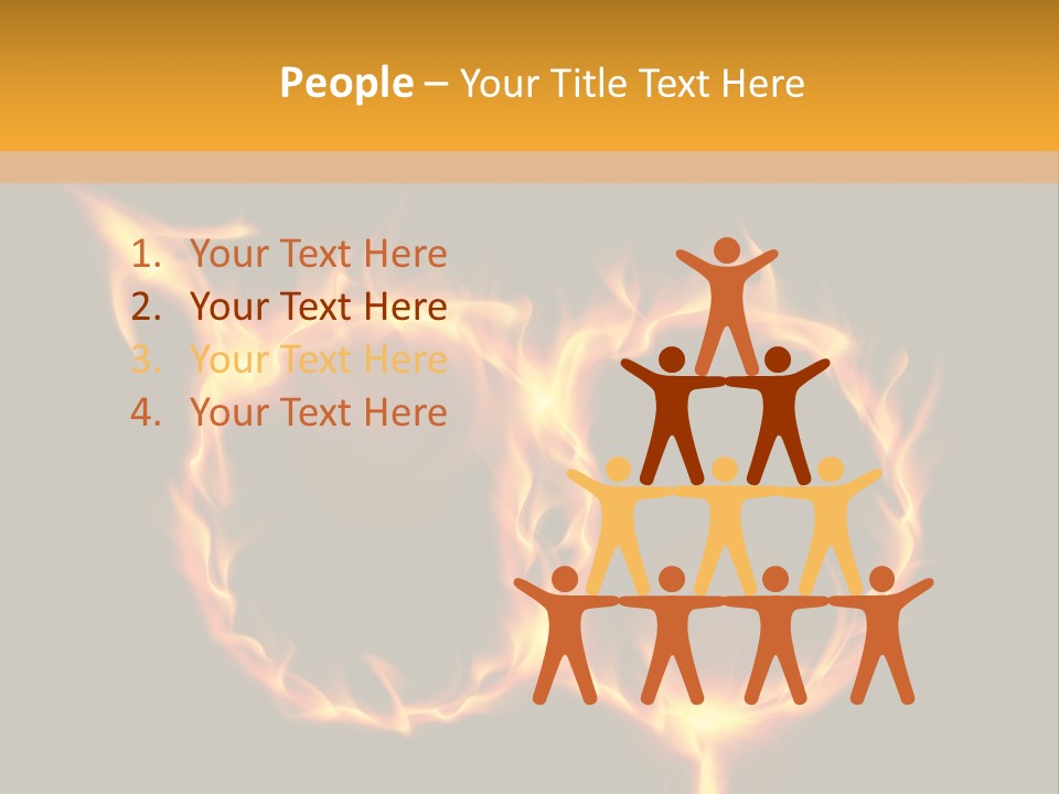 Concept Men Two PowerPoint Template