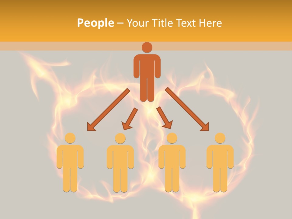 Concept Men Two PowerPoint Template