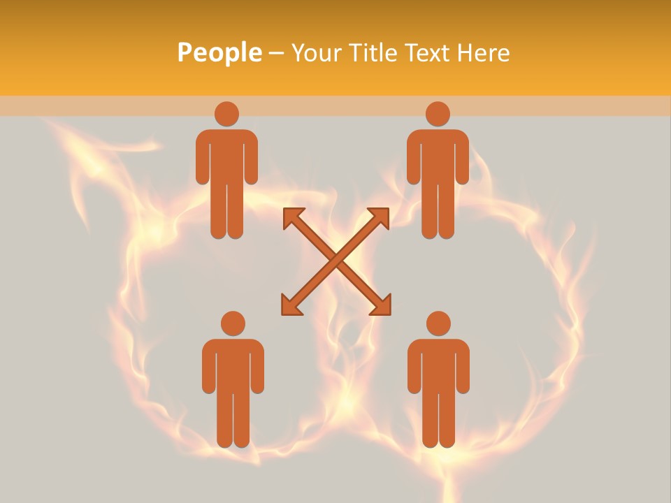 Concept Men Two PowerPoint Template