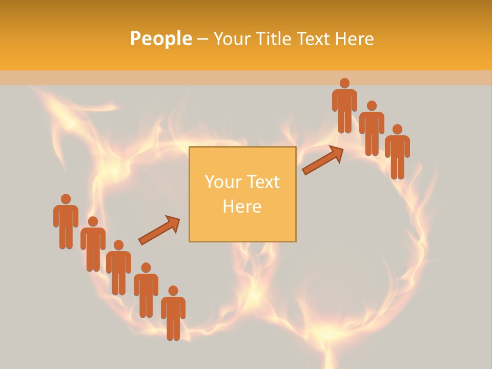 Concept Men Two PowerPoint Template
