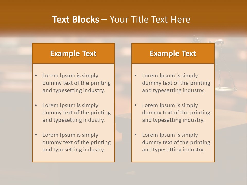 Crime Innocence Guilt PowerPoint Template