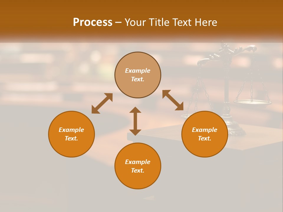 Crime Innocence Guilt PowerPoint Template