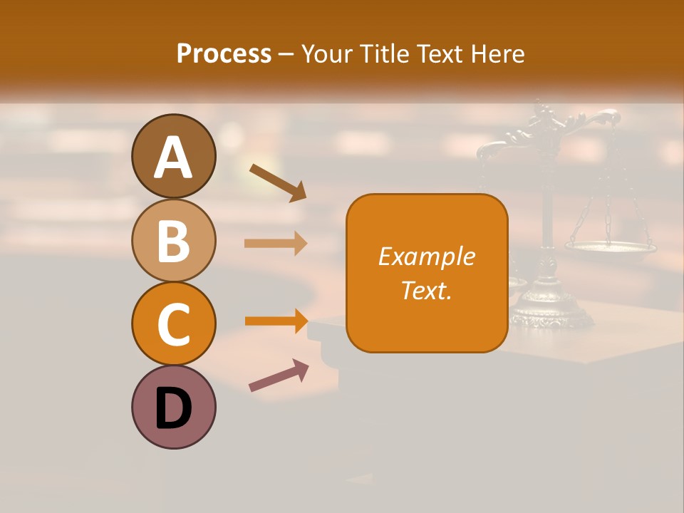 Crime Innocence Guilt PowerPoint Template