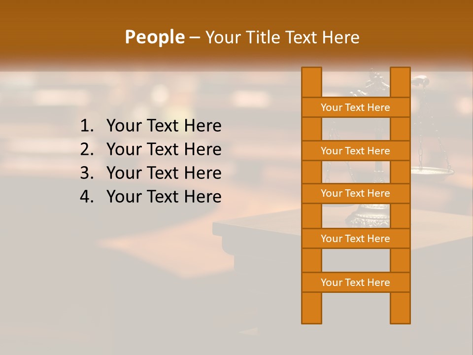 Crime Innocence Guilt PowerPoint Template