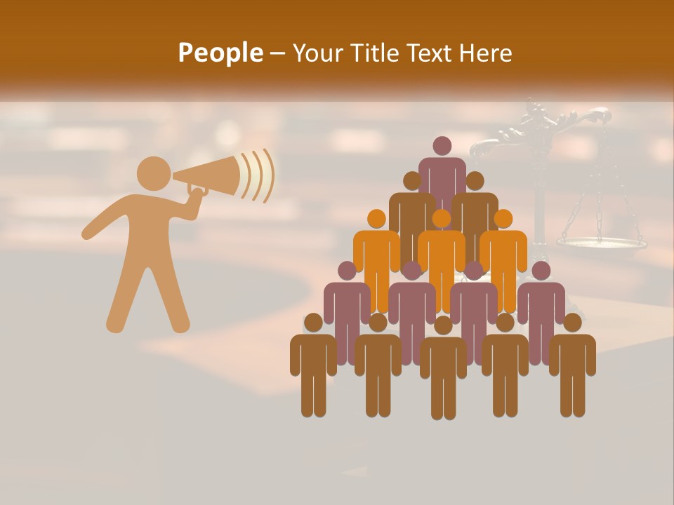 Crime Innocence Guilt PowerPoint Template