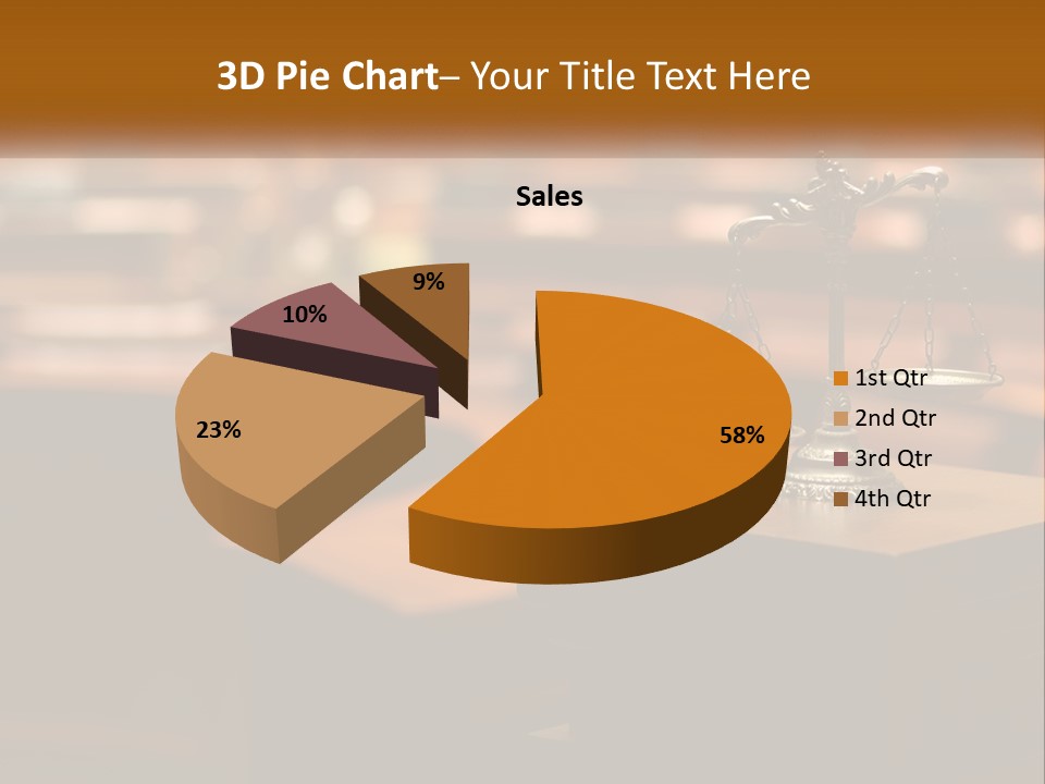 Crime Innocence Guilt PowerPoint Template