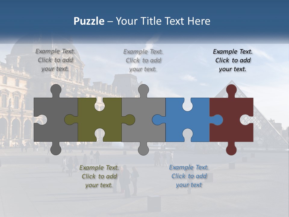 Museum Attraction Famous PowerPoint Template
