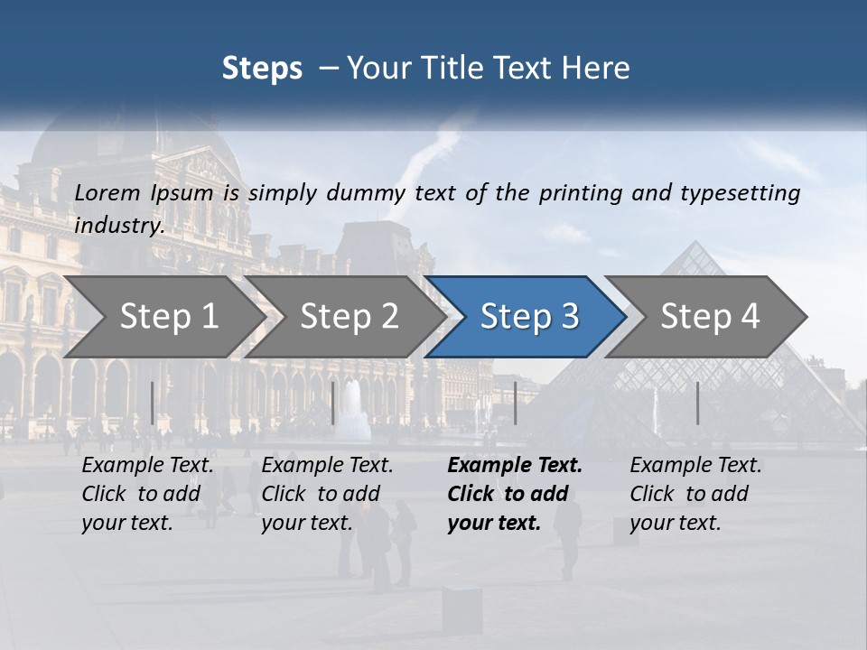 Museum Attraction Famous PowerPoint Template