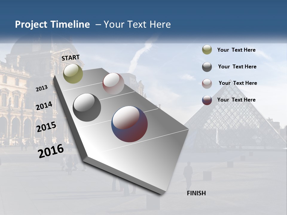 Museum Attraction Famous PowerPoint Template