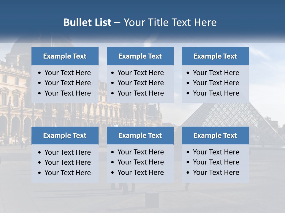 Museum Attraction Famous PowerPoint Template