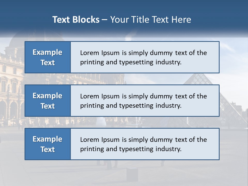 Museum Attraction Famous PowerPoint Template