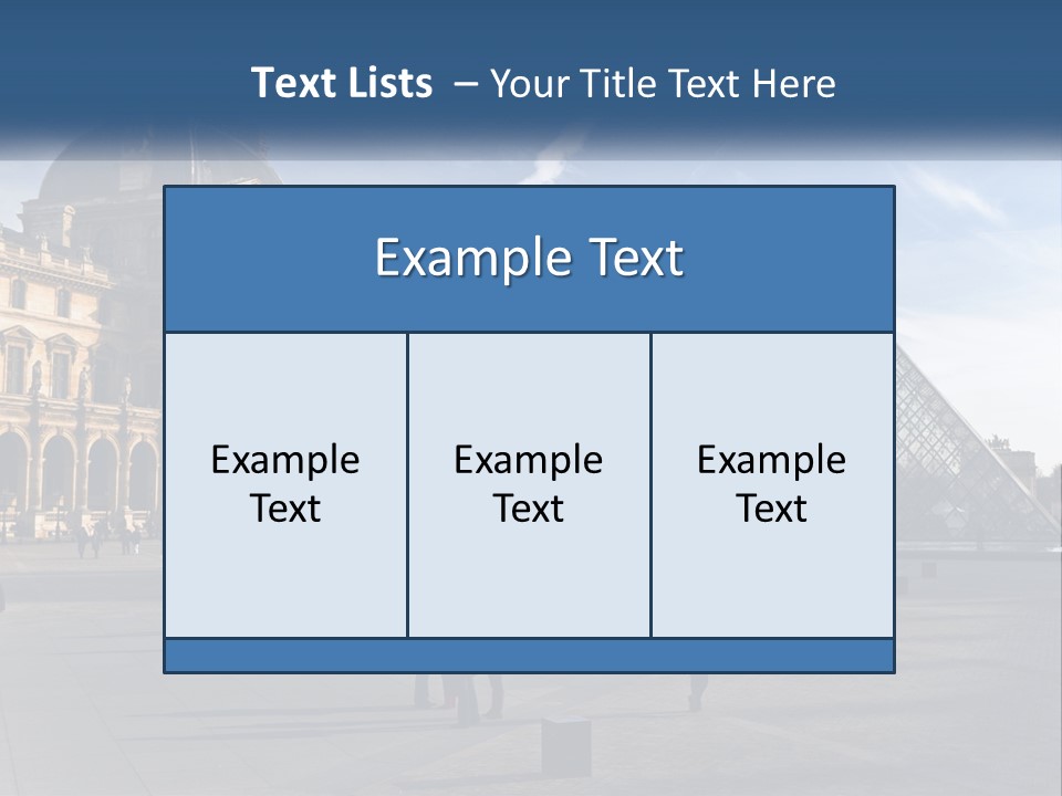 Museum Attraction Famous PowerPoint Template
